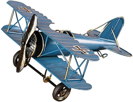 M Joy Vintage Airplane Model-Metal 