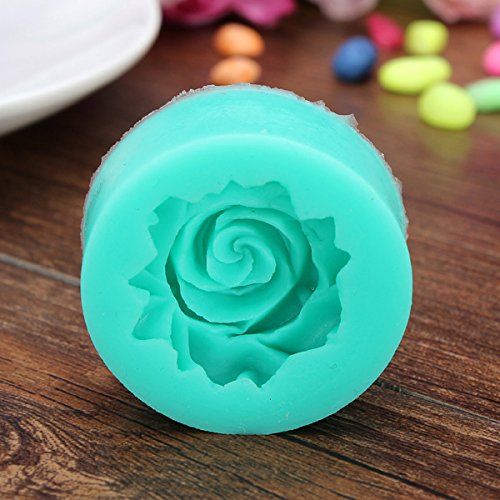 3D Silicone Rose Fondant Mold Pasrty Cake Decorating Mould Baking Tool Bakeware by DOM