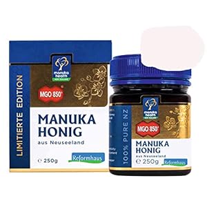 Neuseelandhaus Manuka honing MGO +850 250g