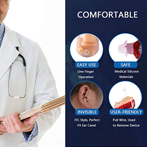 BLJ Hearing Amplifier Sound Amplifier with Digital Noise Reduction and