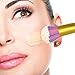 FONY Unicorn Makeup Brushes 5 Pcs Professional Unicorn Makeup Brush Set, Muliticolor Premium Silky Soft Synthetic Bristles with Golden Alicorn Handle Cosmetics Brush Kit (5,Golden)