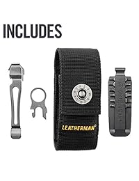 LEATHERMAN   Multiherramienta Charge Plus con tijeras y cortadores de alambre reemplazables Premium, acero inoxidable