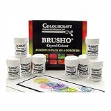 Brusho Crystal Colours Set Of 8