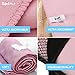 Bodi Towel Quick-Dry Lightweight Super-Absorbent Large Microfiber Towel, Pink, 130cm x 80cm