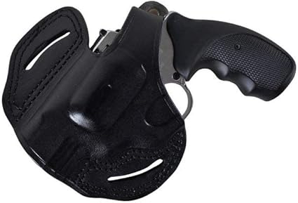 Amazon Com Pusat Holster Revolver Colt Detective Snubnose 38 Special Leather Owb 2 Barrel Inch Holster Handcrafted Black Brown Black Left Hand Sports Outdoors