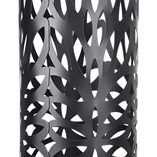 Allywit Umbrella Holder Umbrellas Stand Indoor Umbrella Rack for Office, Home, Round Metal Umbrella Stand Entryway Freestanding Umbrella Holder Rack Organizer (Black)