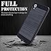 HTC Desire 626s Case, HTC Desire 626 Case,eTzone Premium Extra Slim Shockproof Case, Steel Hybrid Dual Layer [TPU + Soft Silicone] Protective Case Cover for HTC Desire 626 / 626s (626 Black)