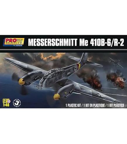 アメリカレベル 1/48 メッサーシュミット Me410B-6/R 05990 プラモデル rdzdsi3 Amazon.com: Revell Messerschmitt Me 410B-6/R Plastic Model