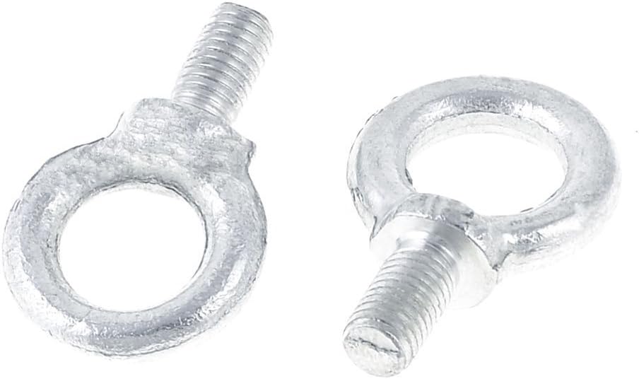 ELECTROPRIME Marine Weight Lift M12 12mm Male Thread Lifting Eye Bolt Ring, 2 Piece
