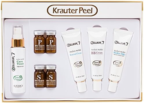 Zellkur7 Perfect Herbal Coco Peel Set Renewal Cream, Nourishing, Protect Skin from Damage