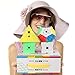 D-FantiX Speed Cube Bundle, Moyu Mofang Jiaoshi Megaminx Pyramid Skewb Square-1 Cube Stickerless Non-Cubic Cubing Classroom Gift Box