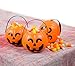 Pumpkin Mini Buckets 24 Pack - Halloween Trick or Treat Bags for Party Favors Jack-O-Lantern