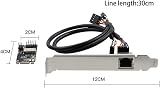 Durratou M.2 PCIe Gigabit Network Card 1000M Desktop Wired Network Adapter view 6
