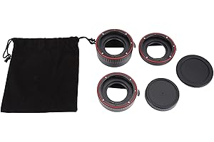 Auto Focusing Lens Adapter Extension Tubes Macro Extension Tube,Macro Adapter Lens,Lightweight Sturdy Camera Accessory, Exten