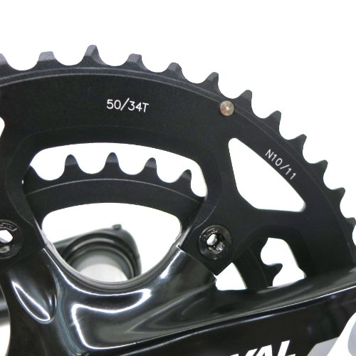 Oval Concepts 700 FSA Road Bike Crankset 50/34 110 Compact 175 MegaExo