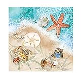 Keller-Charles Water's Edge Cocktail Napkins