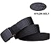 WYuZe Men's Military Web belt Outdoor Tactical Nylon Webbing Plastic Buckle Belt