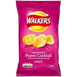 Walkers Prawn Cocktail Flavour Crisps Multipack 6 x 25g