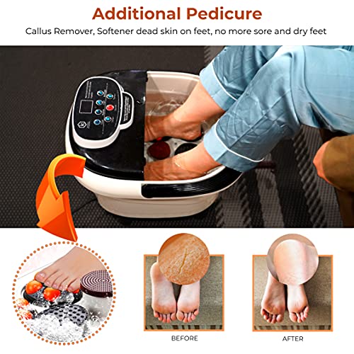 Intexca Automatic Multifunction Massaging Foot Spa Health Massage Foot