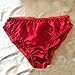 Manka Vesa Womens 100% Soft Pure Silk Sexy Panties Breathable Bikinis High Waist Briefs Undies