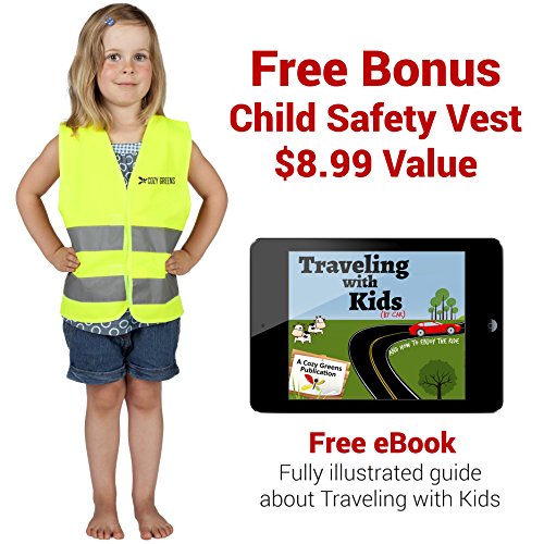 Infant Car Seat Protector by Cozy Greens | Universal Seat Cover for
Under Baby Carseat | Protects Leather and Fabric Upholstery from
Children’s Safety Seats, Spills, Pets | Bonus Infant Safety Vest