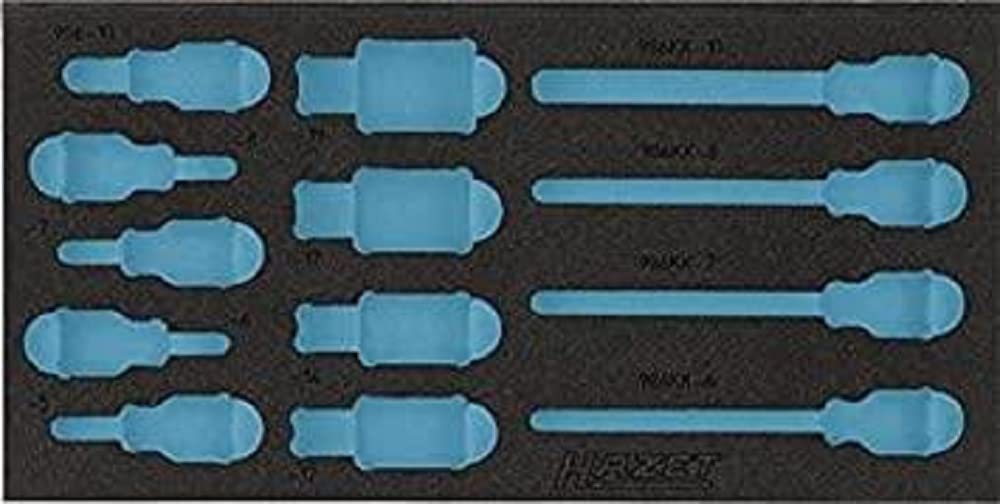 HAZET 163-220L 2-Component Soft Foam Insert - Multi-Colour