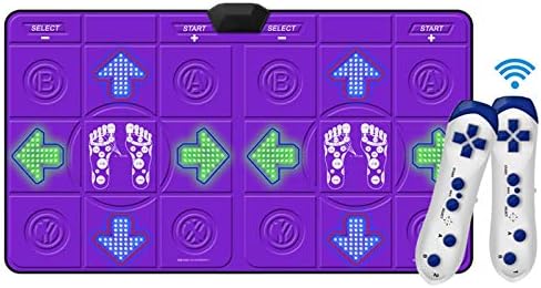 ダンスマットパッドパッド ダンスマットテレビ 滑り止めワイヤーダブルダンスパッドダンスミュージックゲーム Color Luminoso Massaggio 2 定番から日本未入荷