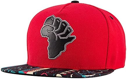 WUKE Snapback Trucker Hats cool hustle fist crush Hip Hop Baseball Caps For Men Women Teens red
