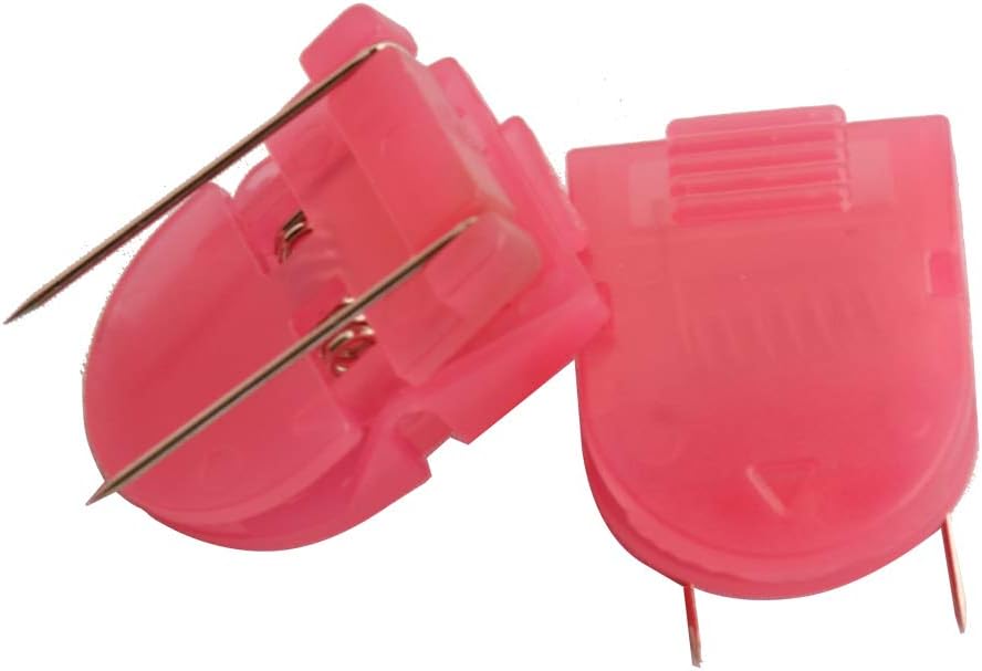 Mike Panel Cubicle Clip for Fabric Panels Standard Size, 40-Sheet Capacity, Pack of 20, Translucent Red, White, 35x25mm - Image 5