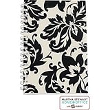 Martha Stewart Home OfficeTM with AveryTM Damask Notebook, Black, 5-1/2