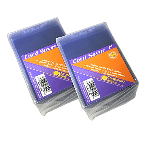 Cardboard Gold Card Saver 1 Semi Rigid Sleeves Protectors PSA BGS