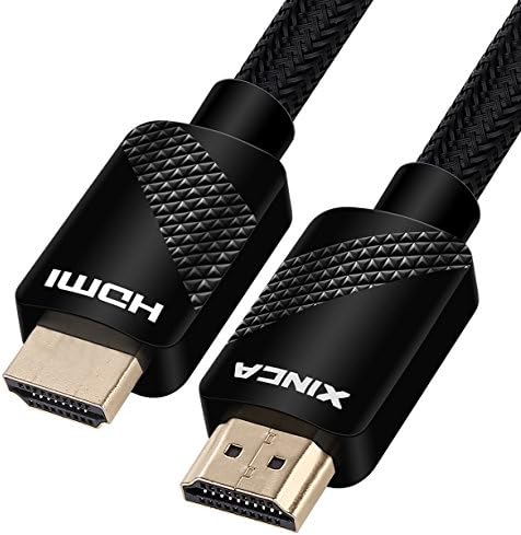 XINCA Compatible HDMI Cable 2.0, 4K@30Hz - High Speed 18Gbps - 15ft, Nylon Braided Cord, Supports Ethernet - 3D, Replacement for Xbox One, Blu-Ray, PS3&4, Video,Audio