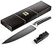 Professional Chef's Knife by EMMSMART |Best Quality | High Carbon ULTRA Sharp Steel Blade | Stainless Steel | Great Gift Box + Mini Knife Sharpener + eBook on