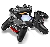 AOFU PS4 Controller Charger Triangle Dock Triple Charger Docking Station Stand for PS4 Playstation 4 DS4 DualShock 4 Controllers
