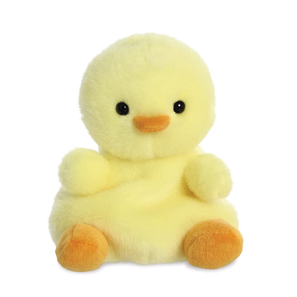 Aurora Palm Pals, Betsy The Chick Soft Toy, 61244, 5 inches, Yellow