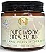 Unrefined Ivory Shea Butter (16 oz) – From Ghana west African - Moisturizing for Dry, Cracked Skin and Eczema - Use on Body, Face and Hair and in DIY Skin Care Recipes