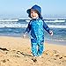 UV Skinz UPF 50+ Baby Boys Sun & Swim Suit - Royal Fun Stripe -3/6 month