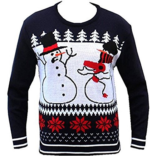 rude reindeer christmas jumper