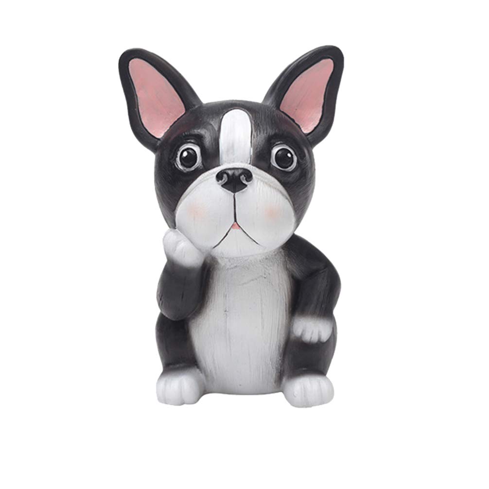 Cartoon Glasses Holder Resin Puppy Dog Eyeglass Stands Sunglasses Display for Desktop Decoration Ornament (Bulldog)