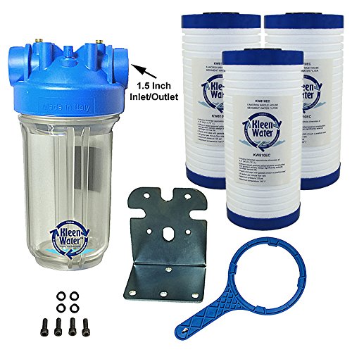 Buy KleenWater Whole House Water Filter, Complete Filtration System