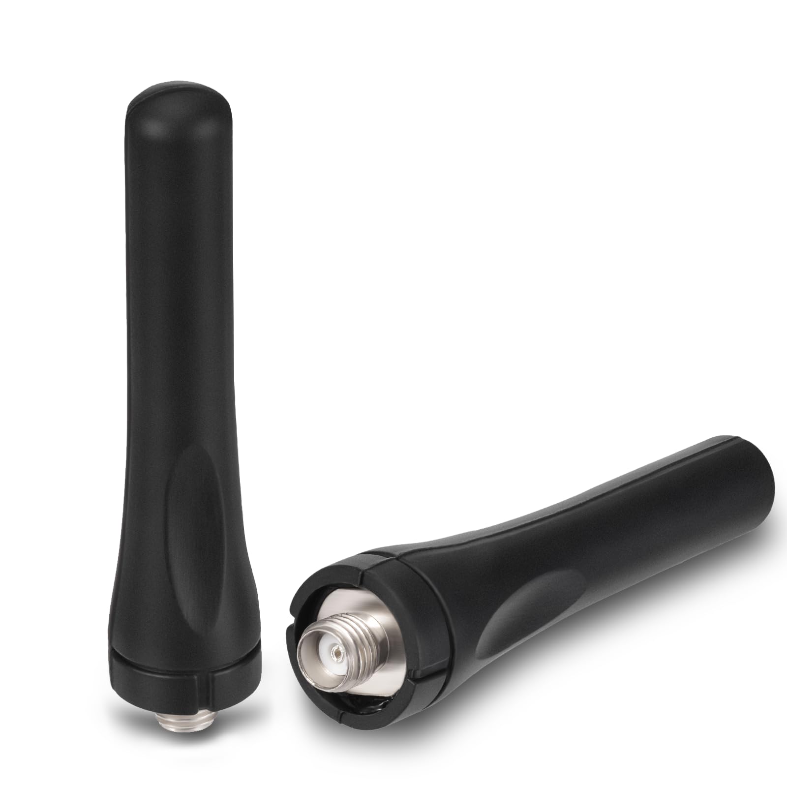 Bingfu Ham Radio Antenna SMA Female 430MHz Rubber Antenna 2-Pack Compatible with BAOFENG UV-5R BF-888S UV-82 UV-9R Plus Two Way Radio