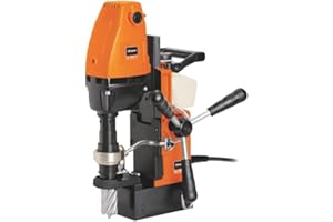 JANCY Fein JHM USA 101 Magnetic Base Drill with Uniform-Torque Motor and Integrated Coolant Tank for Metal Drilling - 1,050W, 1-1/2" HSS Cutter Max. Diameter, 2" Cutter Drilling Depth - 72725261124