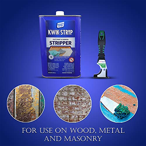 Klean Strip KwikStrip Paint & Varnish Stripper NonMethylene Chloride