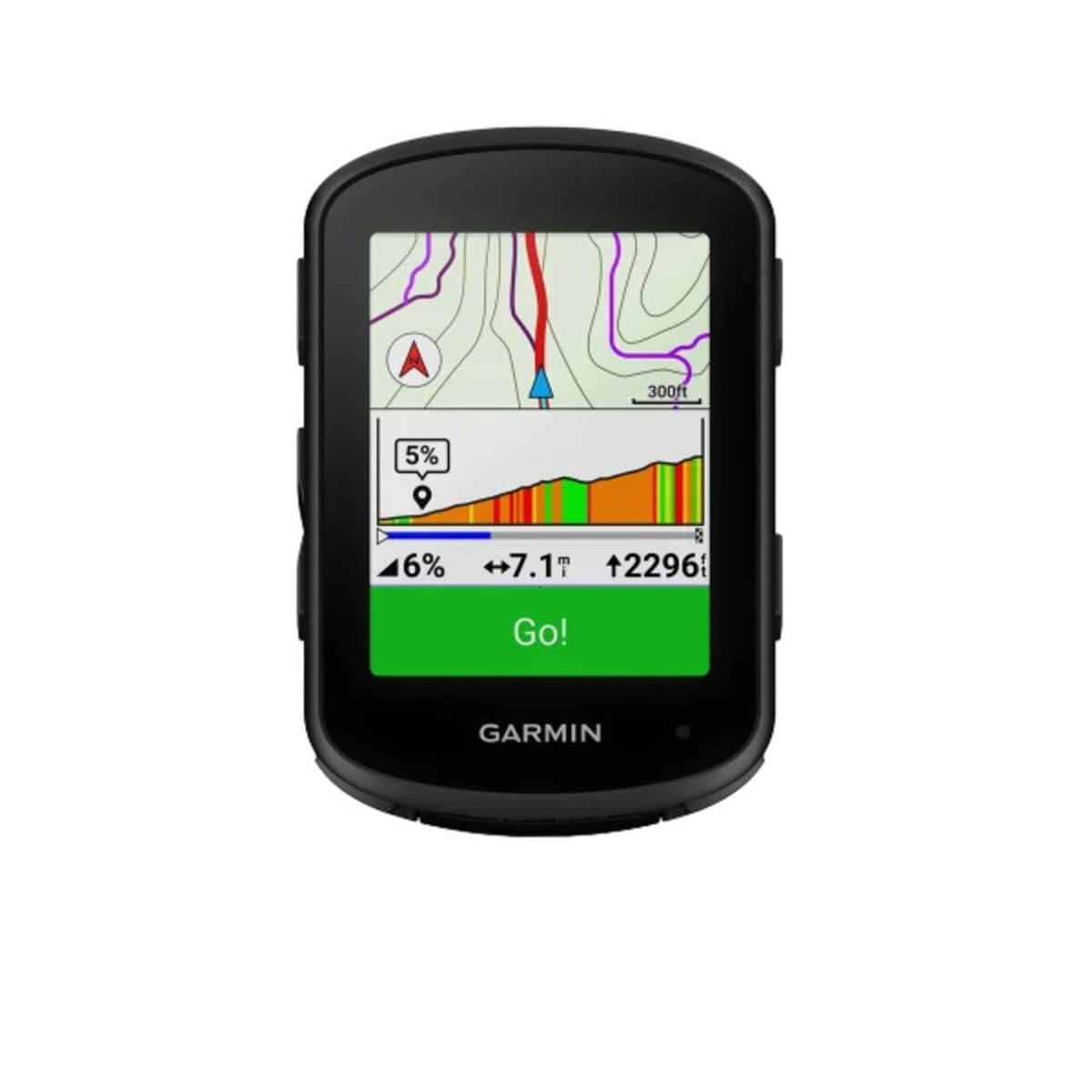 Garmin Edge 540 Bundle, Compact GPS Cycling Computer with Button Controls, Targeted Adaptive Coaching and More – Bundle Includes Speed Sensor, Cadence Sensor and HRM-Dual