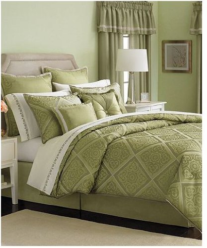 Martha Stewart Seville Queen 24 Piece Comforter Bed In A Bag Set