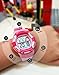 Kids Watches Girls Boys Digital 7-Color Flashing Light Water Resistant 100FT Alarm Gifts for Girls Boys Age 4-10 481 (Pink-w)