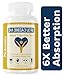 6X DHA Omega 3 - High DHA Supplement, 6:1 DHA/EPA Fish Oil Triglyceride >2000mg, 6X Higher Absorption, With Vitamin D3 & Astaxanthin, 60 Capsules