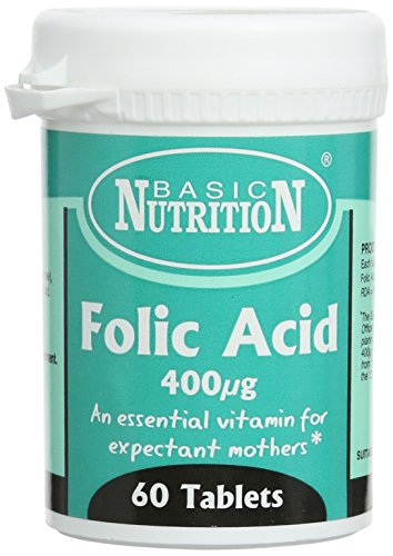 Basic nutrition folic acid 60's (5026143989533)