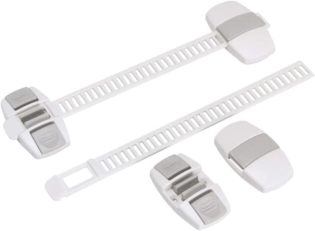 Efsiad Ikea Patrull Locking Child Safety Latches For Fridge Trash Can Toilet Dresser Drawers Medicine Cabinet Can Be Used In Kitchen Baby S Room Bathroom Bedroom 8 Count Amazon Ca Tools Home