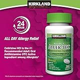 Kirkland Signature Aller-Tec Cetirizine Hydrochloride Tablets, 10 mg, 365 Count